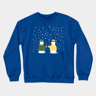 Happy snowmen Crewneck Sweatshirt